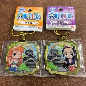 ONE PIECE 원피스 구마모토 성 키링 나미 로빈