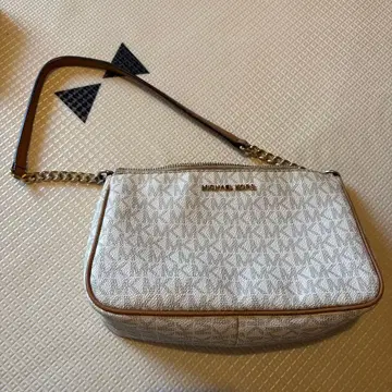 MICHAEL KORS 숄더백 화이트/베이지