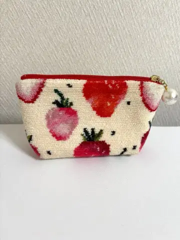 러브러리 바이 페이러 스트로베리 패턴 파우치 페이러