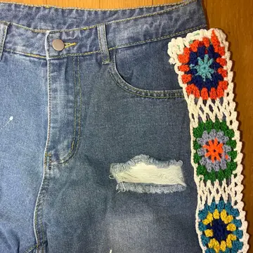 디자이너 스트레이트 데님