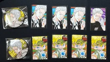 아마노 아키라 전시회 캔뱃지 및 구매 혜택 세트