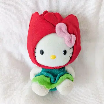 헬로키티 키티 키티 봉제 인형 나가사키 한정판 튤립 레트로