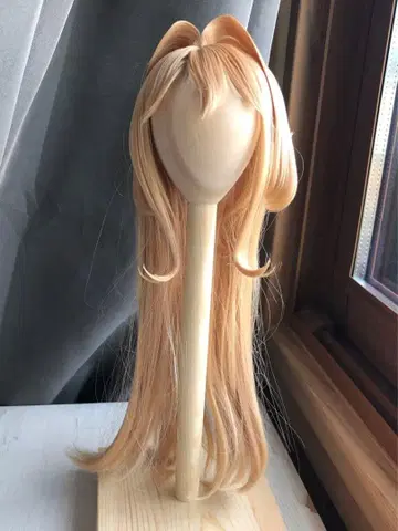 라이트 오렌지 인테이크 가발 7-8inch