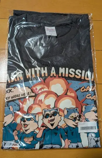 MAN WITH A MISSION 티셔츠 L