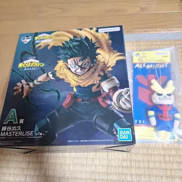 나의 히어로 아카데미아 미도리야 이즈쿠 A상 피규어와 G상