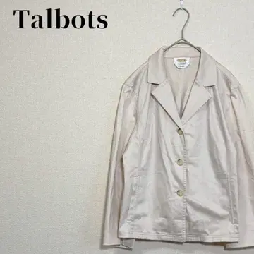 탈봇 테일러드 자켓 스트레치 아이보리 오피스 캐주얼