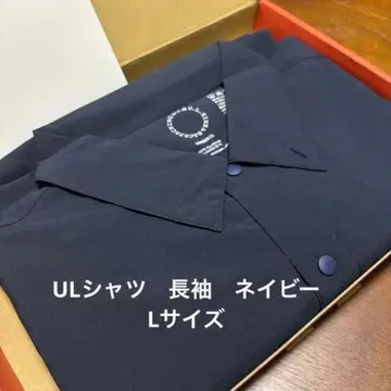 UL 셔츠 긴팔 네이비 L 사이즈 미사용 새상품
