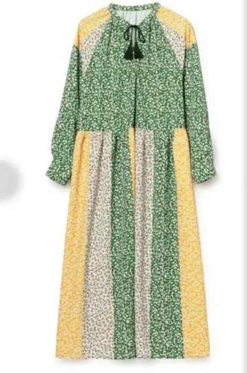 [택 포함 새상품] 비밍 바이 빔즈 패널 프린트 원피스