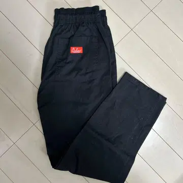 쿡맨 셰프 팬츠 블랙 M