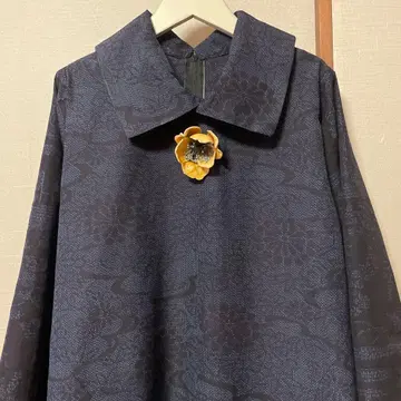 순수 실크 유키쓰무 원피스