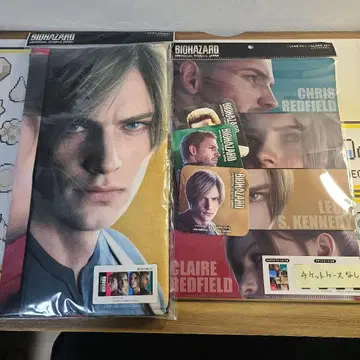 USJ 유니버셜 할로윈 바이오하자드 페이스 타월 클리어 파일