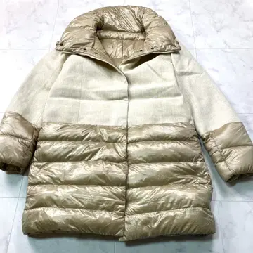 절개 다운 코트 리버서블 L MERVEILLEUX VENTE