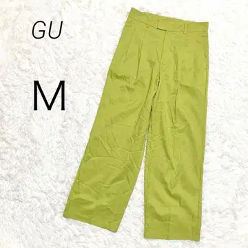 지유 GU 배기 팬츠 와이드 팬츠 M