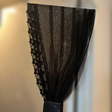 파티용 숄 블랙