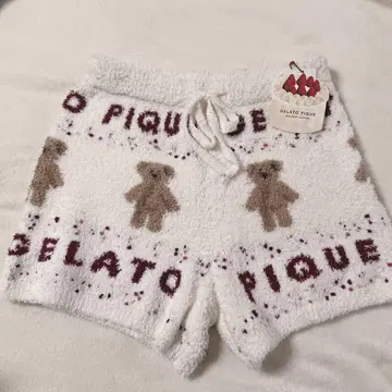 젤라토피케 곰 패턴 모코모코 숏팬츠