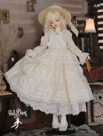 미개봉 인형용 세일러 드레스 아이보리 SDM 사이즈