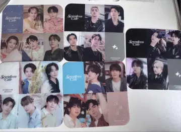 SEVENTEEN 세부치 카페 코스터 히포치 입장 혜택 6장 세트
