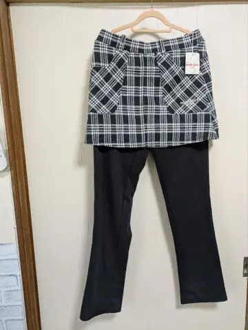 택 포함 새상품 marie claire 골프웨어 여성 팬츠 L