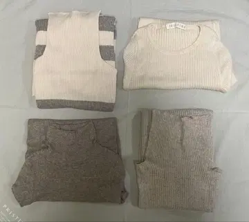 프리스틴 스웨터 4점 + 트레이닝복 1점