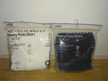 헤비 웨이트 피케 셔츠 2색 세트 L/M 사이즈 훼미리마트