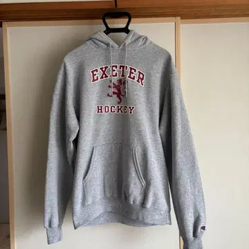 Champion 후드티 M 그레이