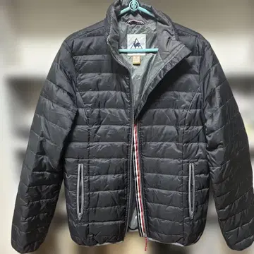 르꼬끄 블랙 퀼팅 다운 자켓