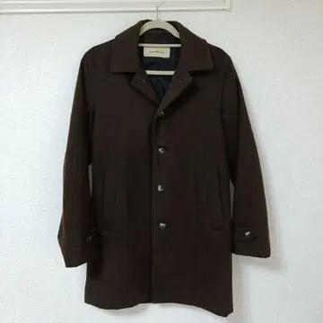 저널 스탠다드 브라운 스텐카라 코트