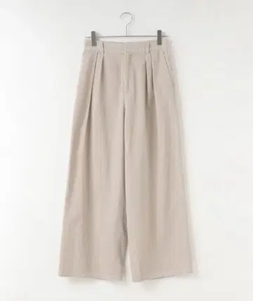 로리즈팜 코듀로이 와이드 팬츠 아이보리 사이즈 M