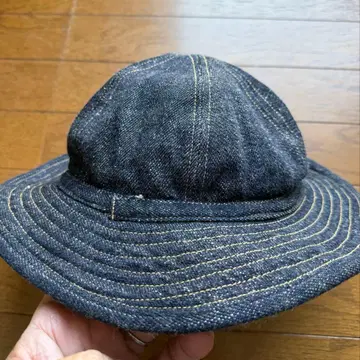 THREE KINGDOMS OVERALLS 인디고 데님 햇