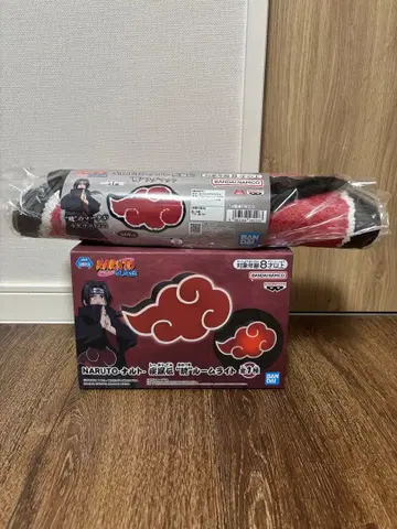 NARUTO 아카츠키 룸 라이트, 러그 매트 세트 덤 포함