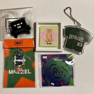 MAZZEL 란 RAN 참 캔 거울 마그넷 핀즈