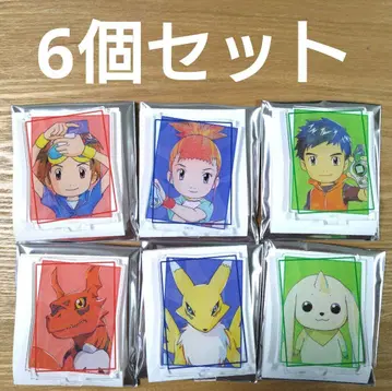 디지몬 테이머즈 Ani-Art 아크릴 스탠드 6개 세트