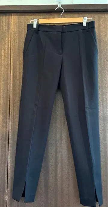 tibi 블랙 슬림 팬츠