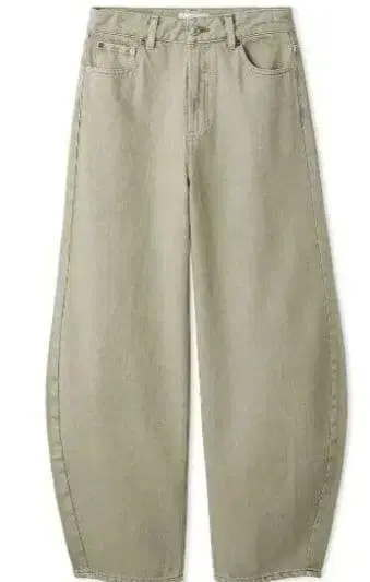 Mila Owen 루즈핏 커브 데님 팬츠