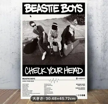 BEASTIE BOYS CHECK YOUR HEAD 포스터