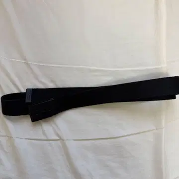 캐주얼 블랙 나일론 벨트 프리 사이즈