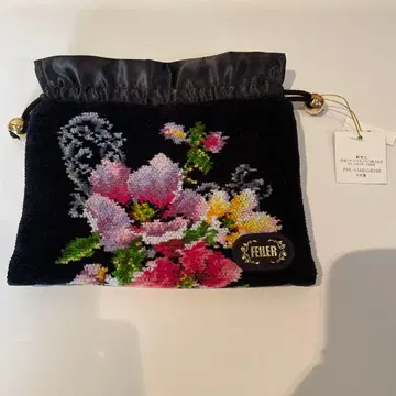 FEILER 꽃무늬 복조리 약 18cm x 20cm