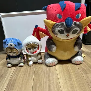 mofusand 몬스터 헌터 콜라보 묶음 판매 몬헌 모프 샌드