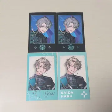 니지산지 카이다 하루 삼화의 낙 폴라로이드 카드 레어 노멀