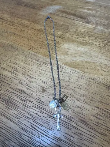 amp Japan 목걸이 실버 브라스