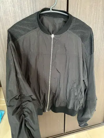 블랙 메쉬 점퍼 스코틀랜드 계열