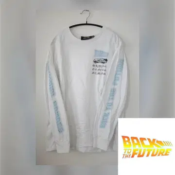 BACK TO THE FUTURE 롱티 긴팔 셔츠