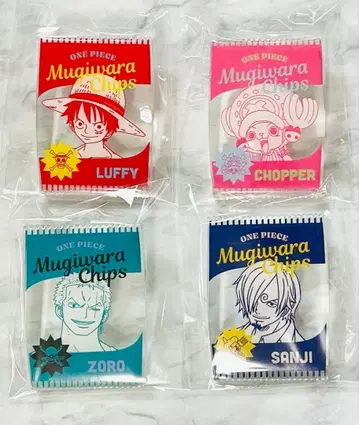 원피스 루피 조로 상디 초파 아크릴 클립