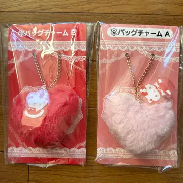 산리오 복권 키티 헬로키티 백참 A B