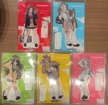 걸즈밴드클라이 헤이세이 갸루 아크릴 스탠드 전 종류 세트