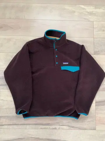 [ 한정 컬러 ] 파타고니아 신틸라 스냅t 다크 브라운 x 터콰이즈