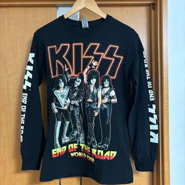 KISS 키스 공식 월드 투어 2019 라이브 긴팔 셔츠
