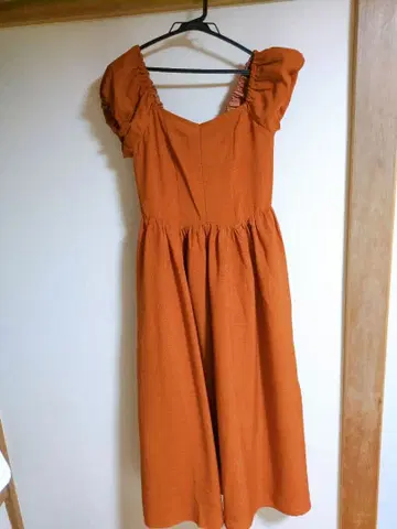 더블 클로젯 편직 원피스