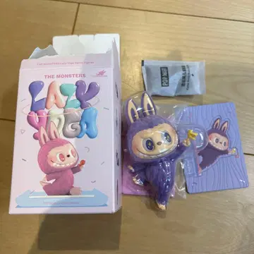 POPMART THE MONSTER LAZY YOGA LABUBU 라부부