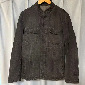COMME CA ISM 컴시즘 데님 자켓 차콜 그레이